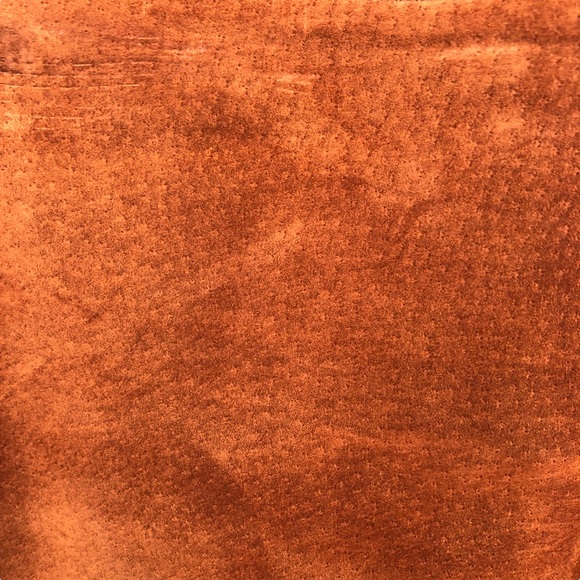 Danier Suede Skirt Size 8 Copper Brown - Picture 5 of 11